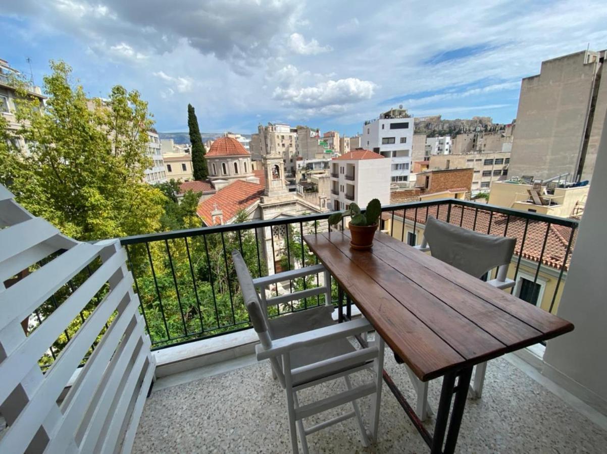 Апартаменти Mosaics Aprtm In Monastiraki With Acropolis View Афіни Екстер'єр фото